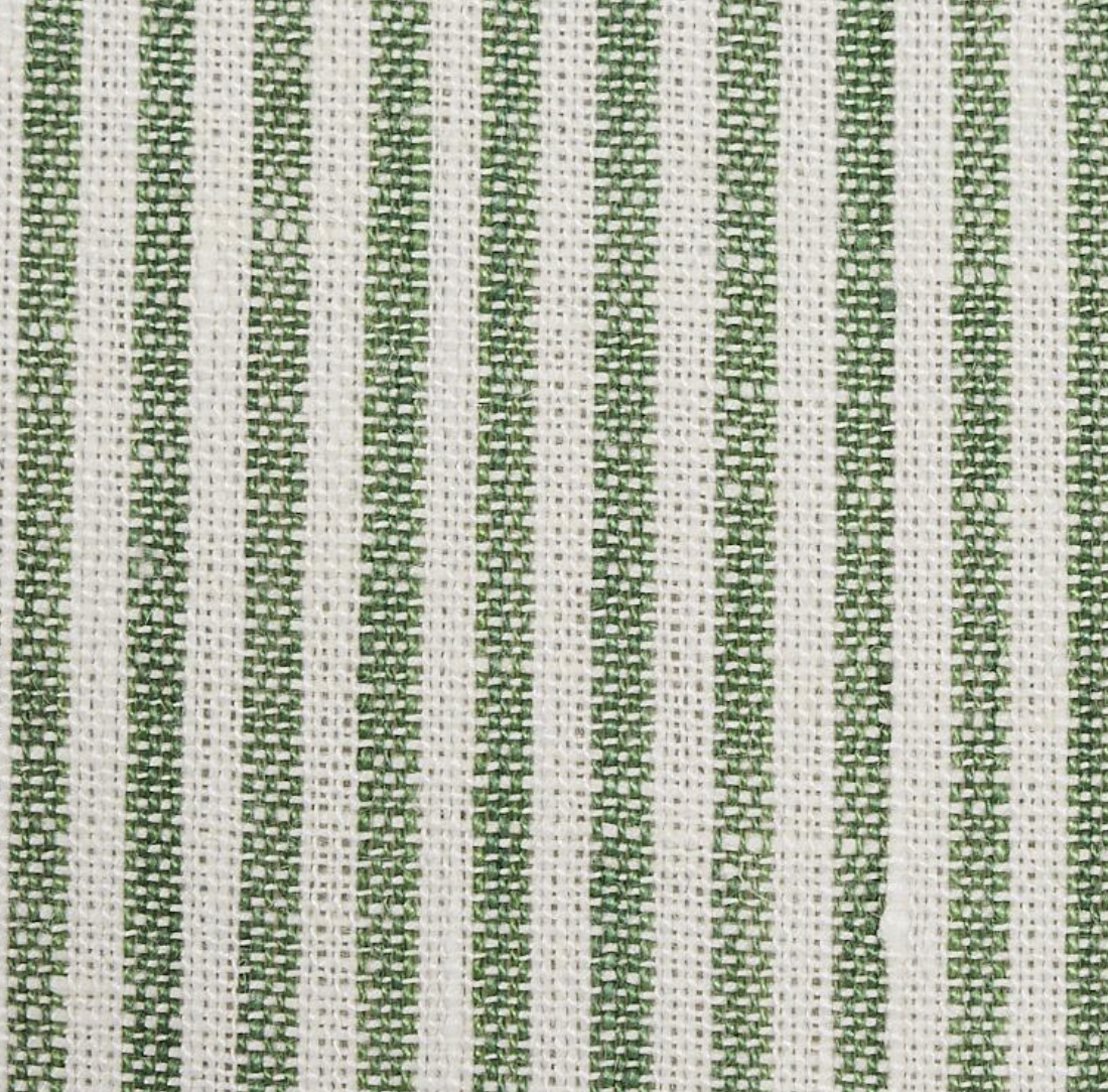 GREEN TICKING STRIPE