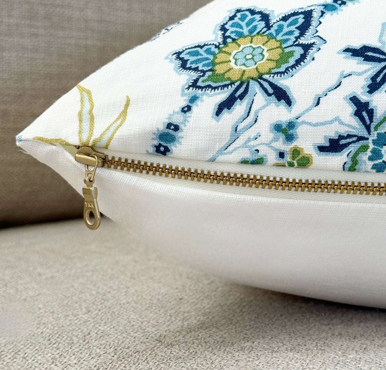 DESIGNER FLORAL PILLOW