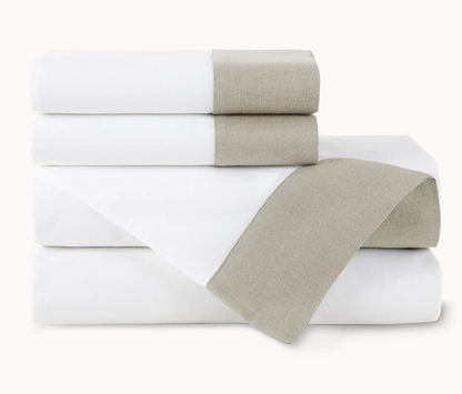 MANDALAY LINEN CUFF SHEET SET