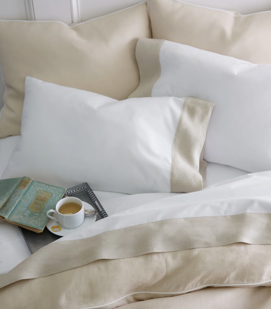 MANDALAY LINEN CUFF SHEET SET